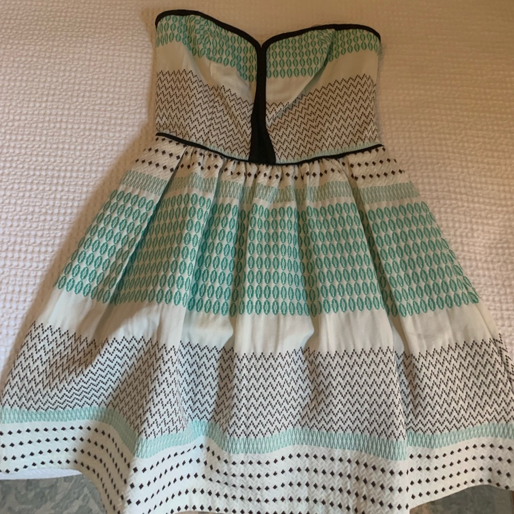 Ella Moss strapless fit and flare dress